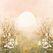 落进花林的月光 - AI音乐作品封面